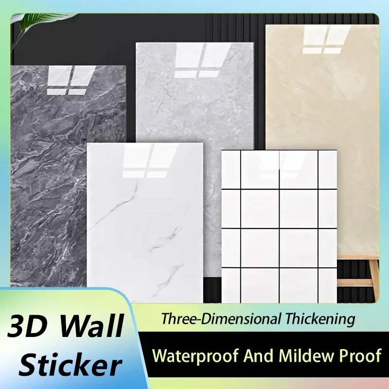 Pvc Panel Background - ملصقات جدارية من الرخام المقلد مقاس