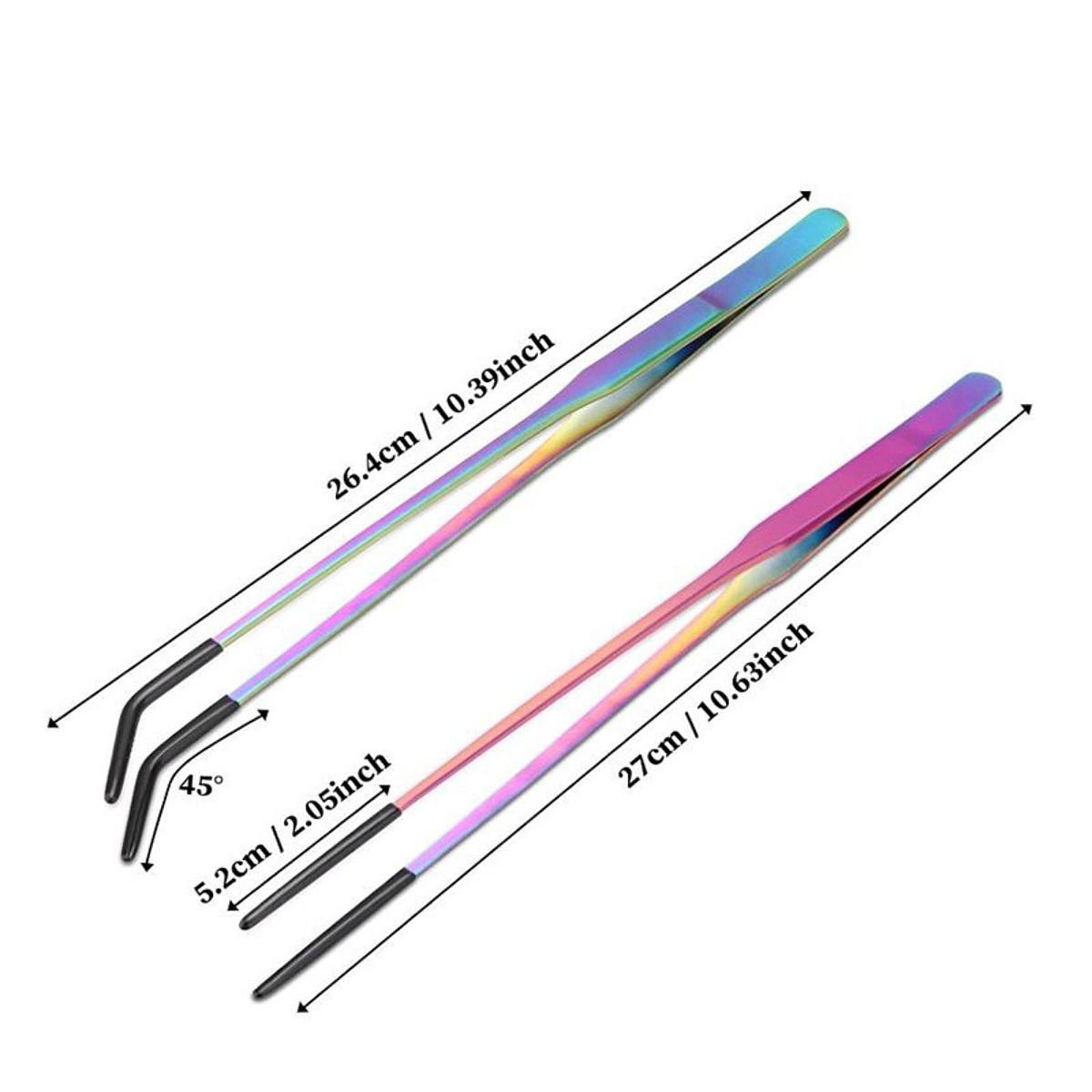 Feeding Tong Stainless - ملقط حوض السمك لتغذية الزواحف، مقاوم