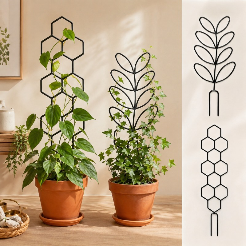 Vine Climbing Plastic - 2/4 قطع من دعامات النباتات ذات