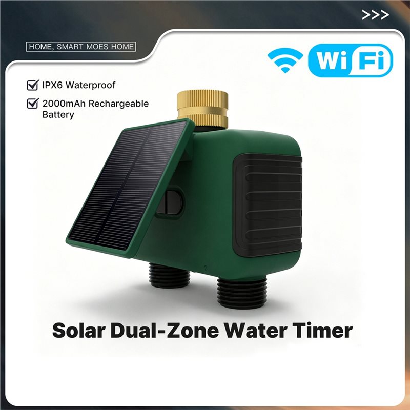 جهاز توقيت رش المياه الذكي بال - مراجعة Timer Dual Outlet وسعره