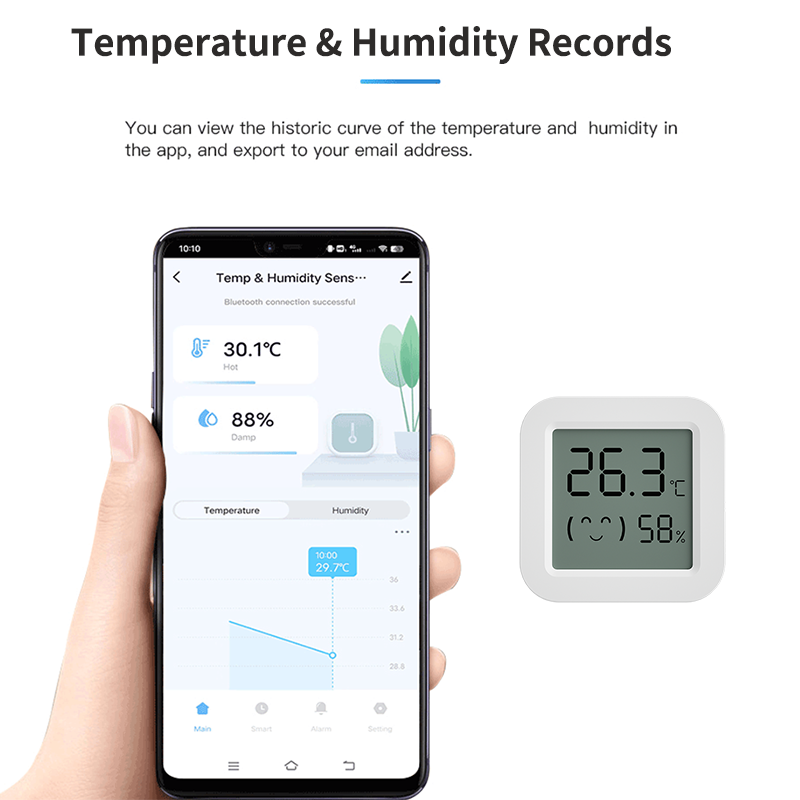 مستشعر درجة الحرارة والرطوبة م - مراجعة Digital Hygrometer Probe وسعره