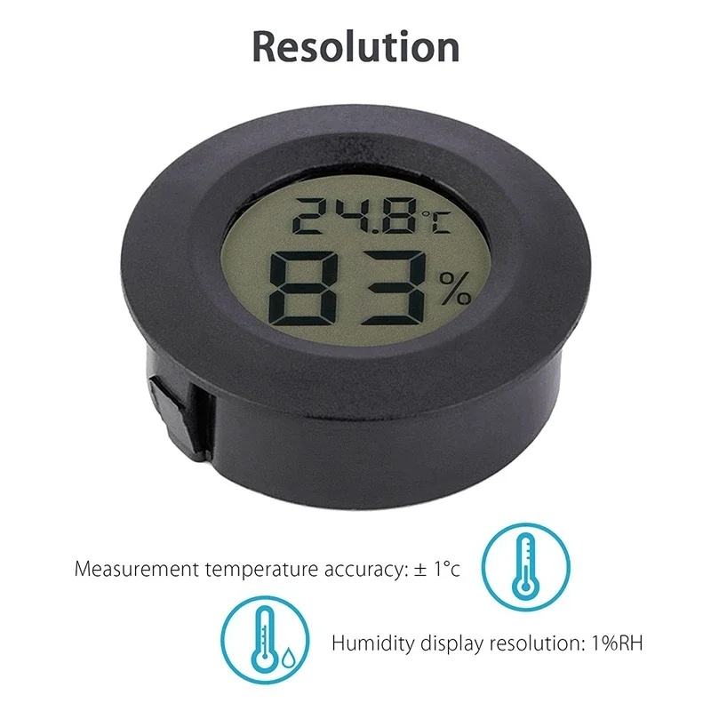 ملحقات عالية الدقة للزواحف: مق - مراجعة Digital Hygrometer Probe وسعره