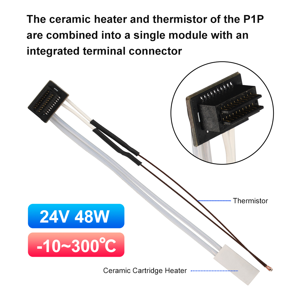 ل Bambu Lab Hotend V2.0 V3.0 K - مراجعة Ceramic Heat Emitter وسعره