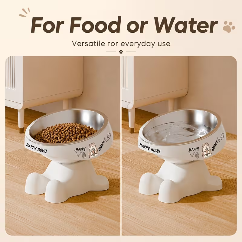 وعاء طعام مرفوع لطيف للحيوانات - مراجعة Royal Canin Food Medium وسعره